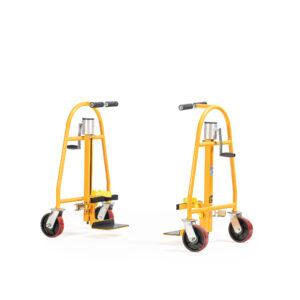 Diable élévateur jumelé 600 kg levée 300 mm